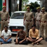 आधी रात नवविवाहित कपल का अपहरण, युवती से बेड टच और मोबाइल लूट… डायल-112 ने पीछा कर 3 बदमाश दबोचे