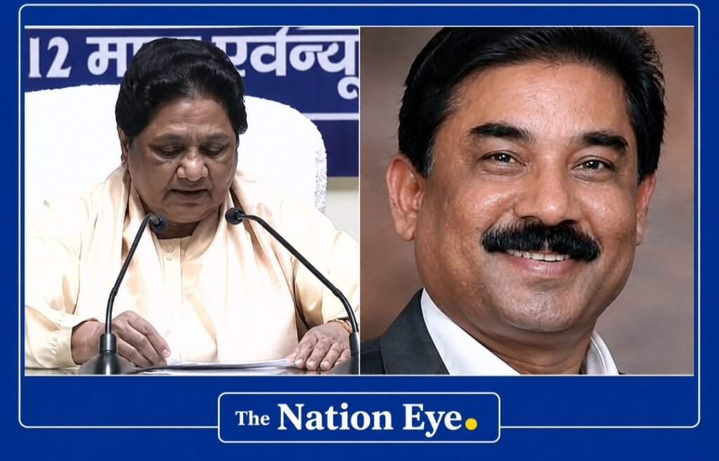 मायावती का बड़ा एक्शन… आकाश आनंद के ससुर अशोक सिद्धार्थ BSP से हमेशा के लिए बाहर