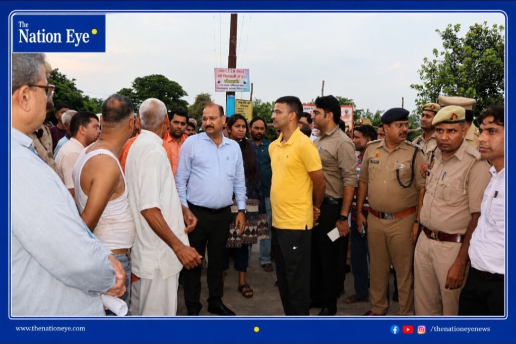डीएम और एसएसपी ने रजवाहा कांवड़ मार्ग का किया निरीक्षण, शिविरों की व्यवस्थाएं परखी