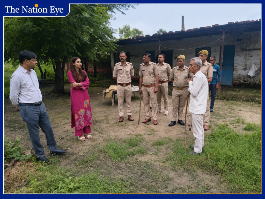 हस्तिनापुर में तेंदुए का अलर्ट: वन संरक्षक आदर्श कुमार और DFO वंदना फोगाट ने किया प्रभावित क्षेत्र व कांवड़ मार्ग का निरीक्षण