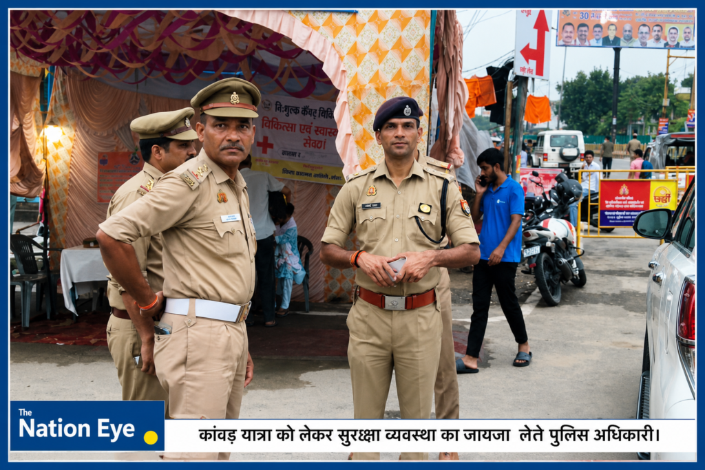 कांवड़ यात्रा सुरक्षा का SSP अविनाश पांडे ने संभाला मोर्चा, कंट्रोल रूम से लेकर कांवड़ मार्ग तक किया निरीक्षण